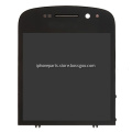 LCD Screen with Frame for BlackBerry Q10 Black